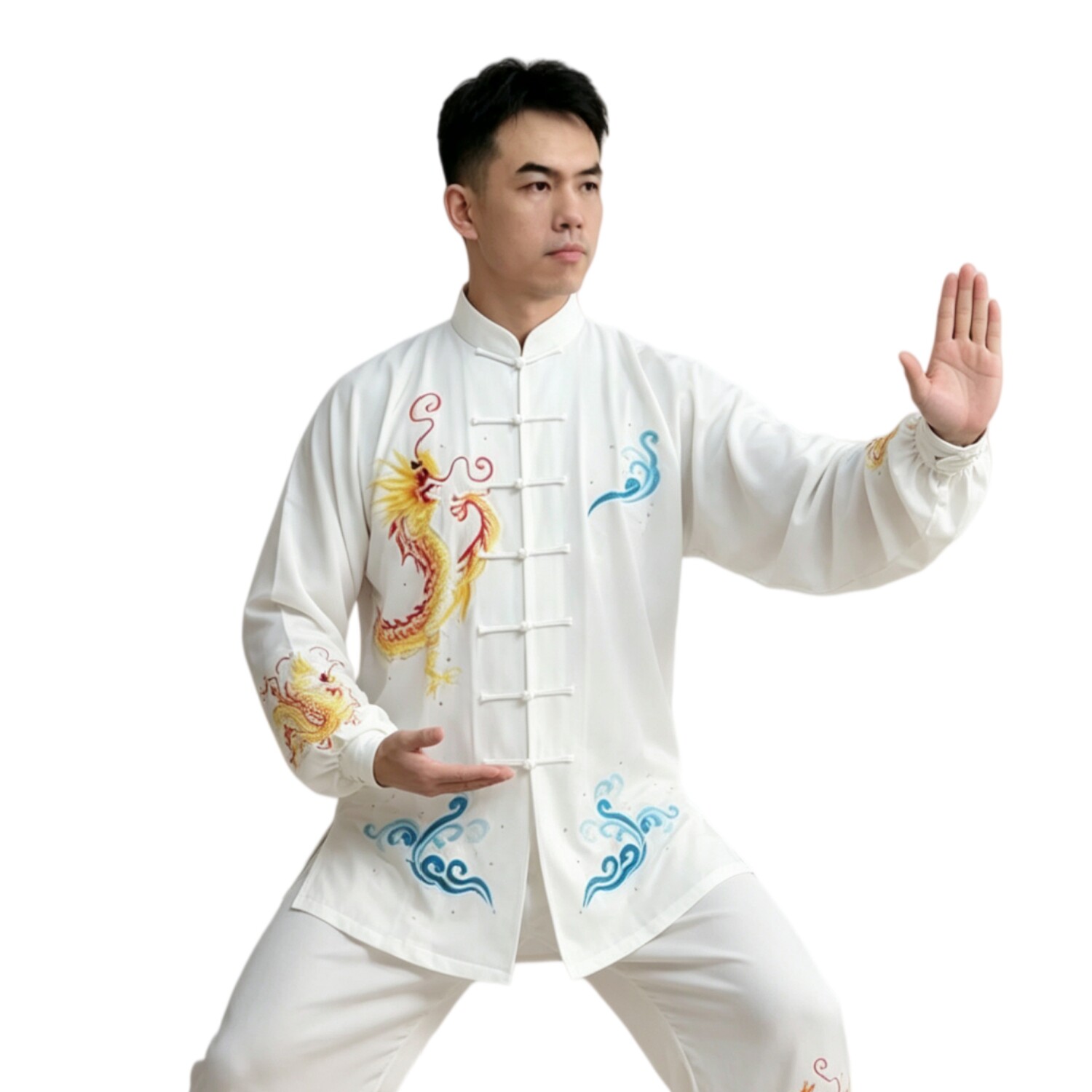 太极服武术服金鹤武术春季舒适男