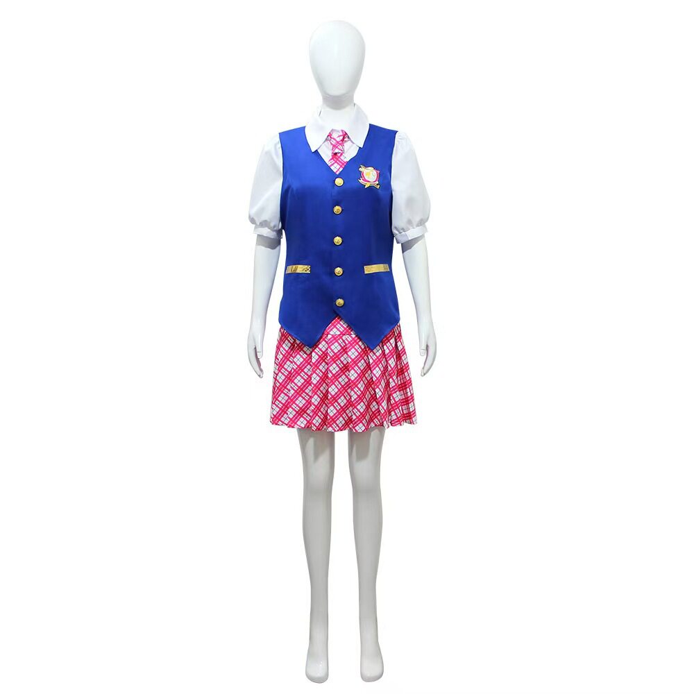 电影芭比之公主学院cos服公主裙校服德兰西jk制服cosplay女装服饰
