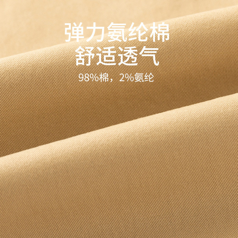 女童学院风半身裙儿童卡其色校服裙子秋新品幼儿园小学生百褶裙