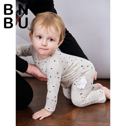 BNBU长袖连体衣春秋爬服
