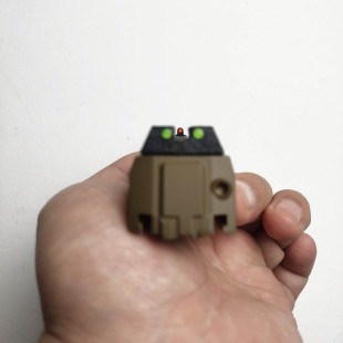 蓝星八尾P3220红绿光纤瞄M17M18激光抛壳反吹训练器专用塑料打印