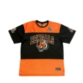 Tiger Patchwork Satin Embroidered T-Shirt