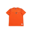 Nfl Orange Bengals Chest Logo Embroidered T-Shirt
