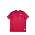 Nfl Rose Red Flamingo Chest Logo Embroidered T-Shirt