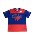 White Label Bill Patchwork Satin Embroidered T-Shirt