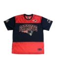 Patriot Patchwork Satin Embroidered T-Shirt