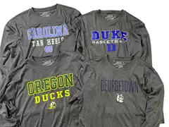 Ncaa Basketball College League Quick-Drying Shooting Training Uniform North Carolina Oregon Duke Fitness Sports Long-Sleeve Shirt!