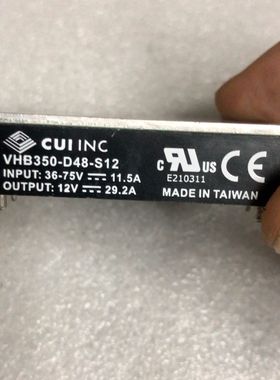 CUIINC品牌电源模块VHB350-D48-S12