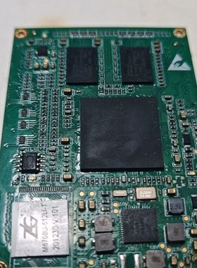 周立功M6708U-512LI-T工控核心板 型号如图所示