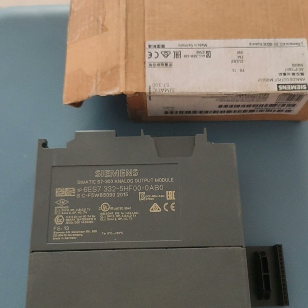 西门子PLC模拟量输出模块