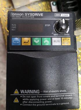 拆机：变频器3GZ-AB002-ZV2 八成新。6
