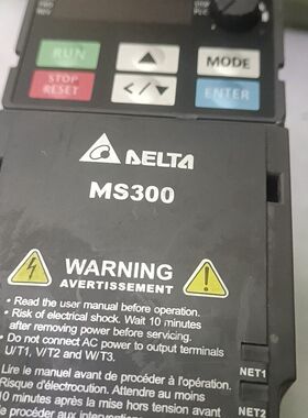 拆机台达变频器VFD2A7MS43ANSAA  0.75KW