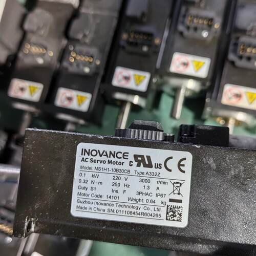 INOVANCE伺服电机MS1H1-10B30CB-A332