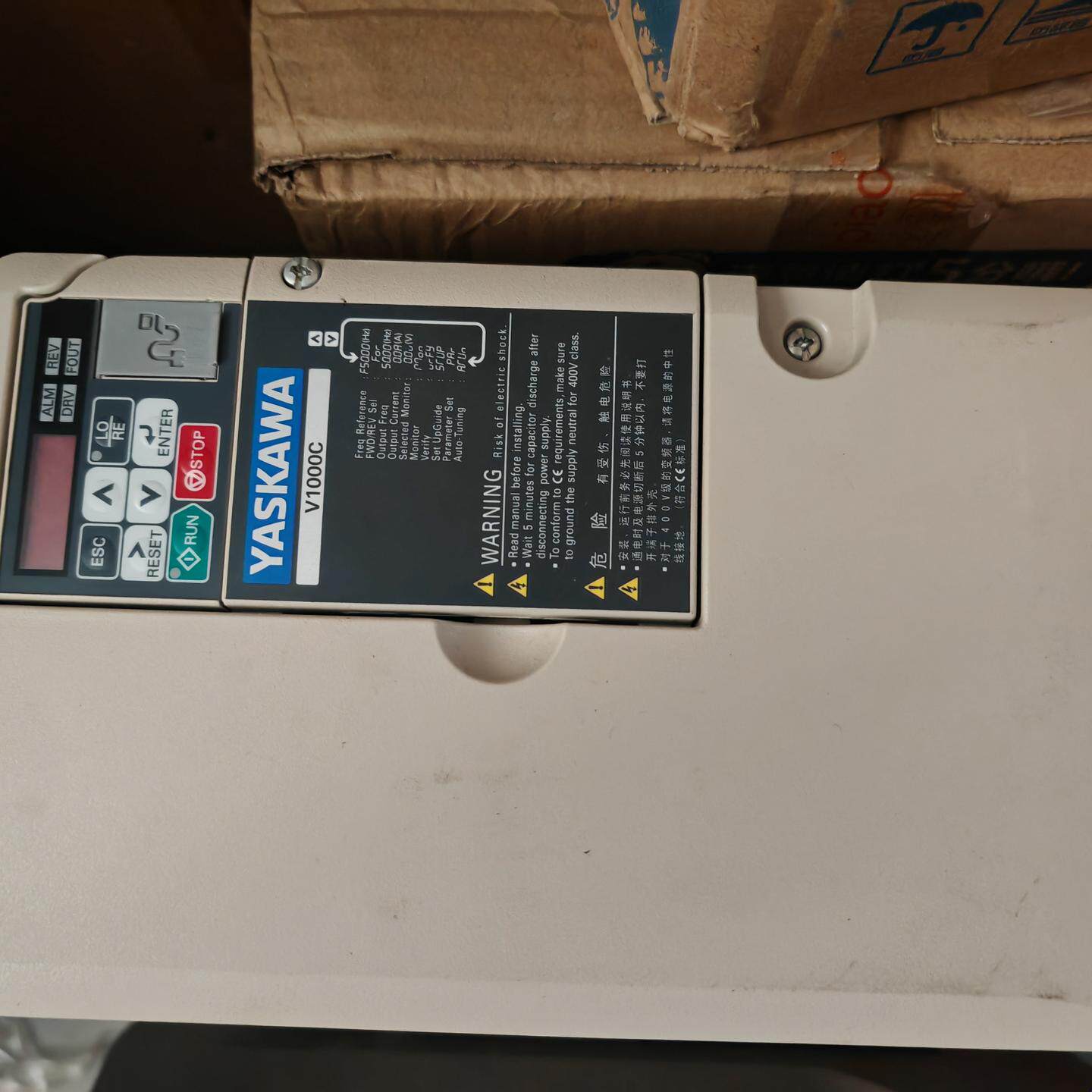 安川V1000C变频器 型号CIMR-VB4C0001BBA