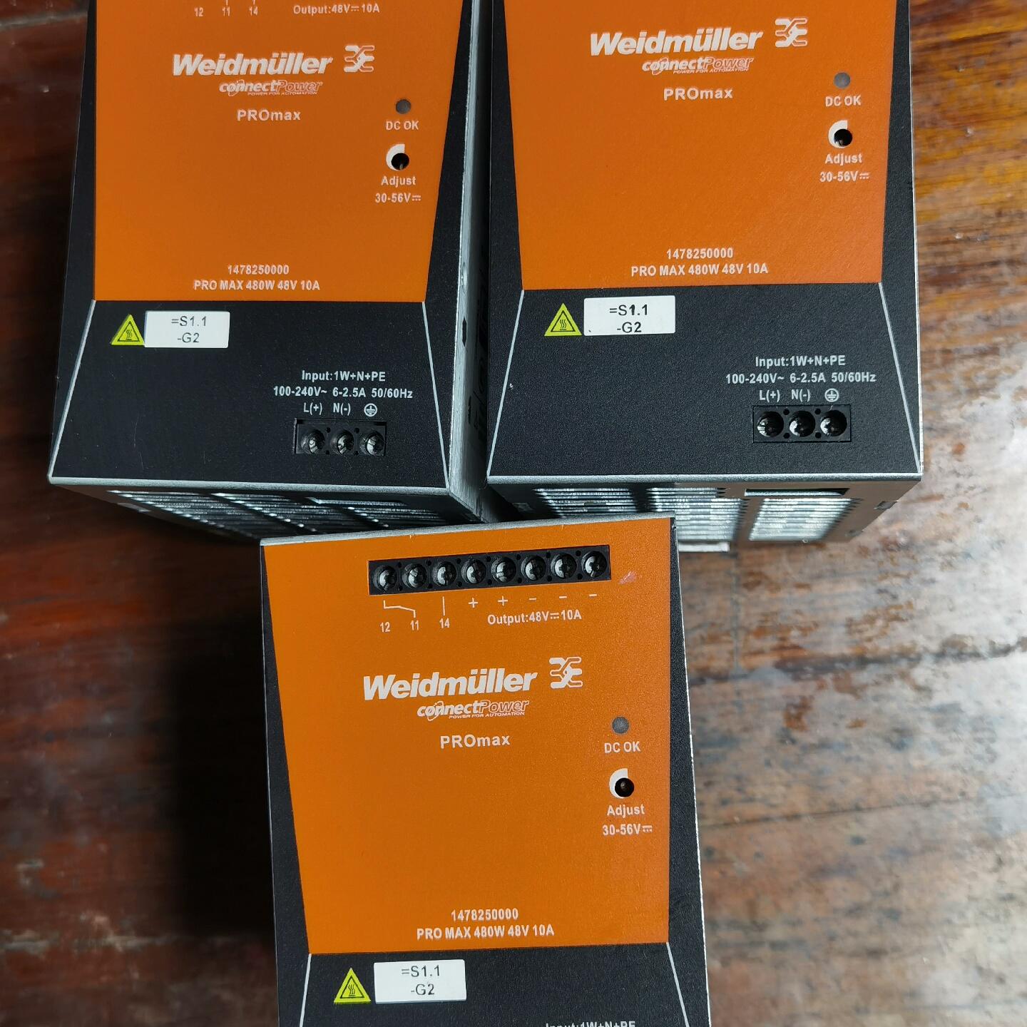 魏德米勒1478250000开关电源480W 48V 10A