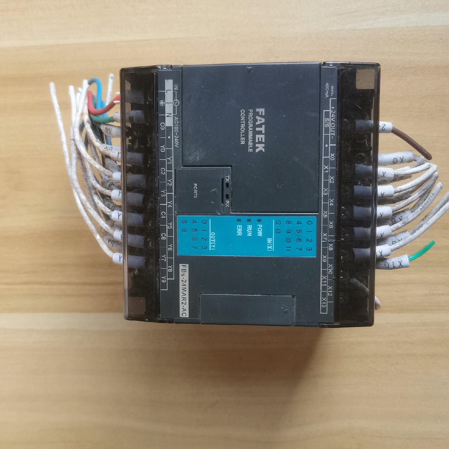 FBs-24MAR2-AC永宏PLC 拆机 实物图