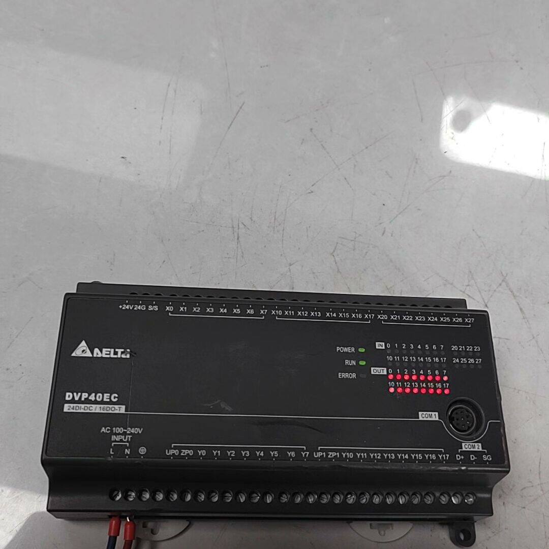 台达PLC 台达模块 DVP40EC00T3 实物拍摄 成色