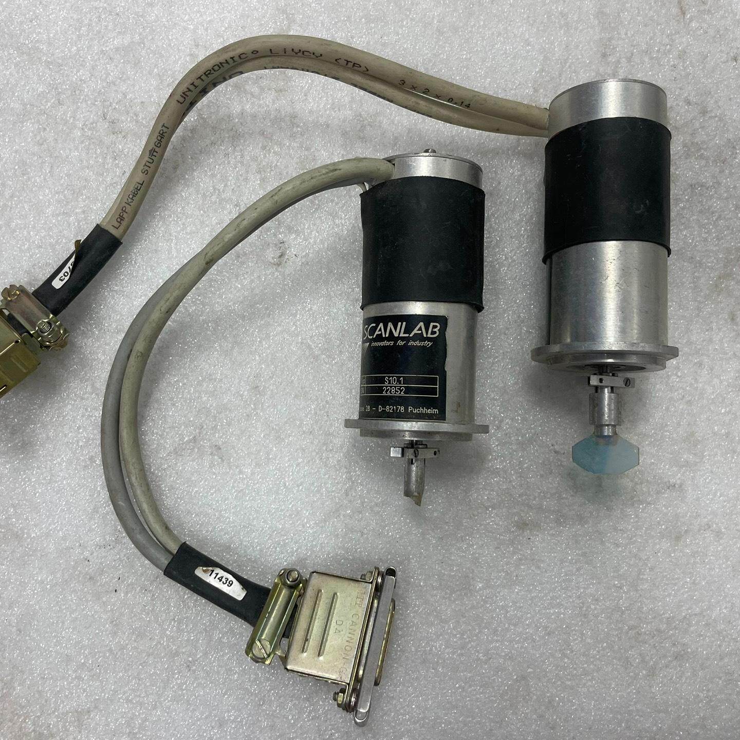 德国scanlab振镜机电机 TYP S10.1 图片一对