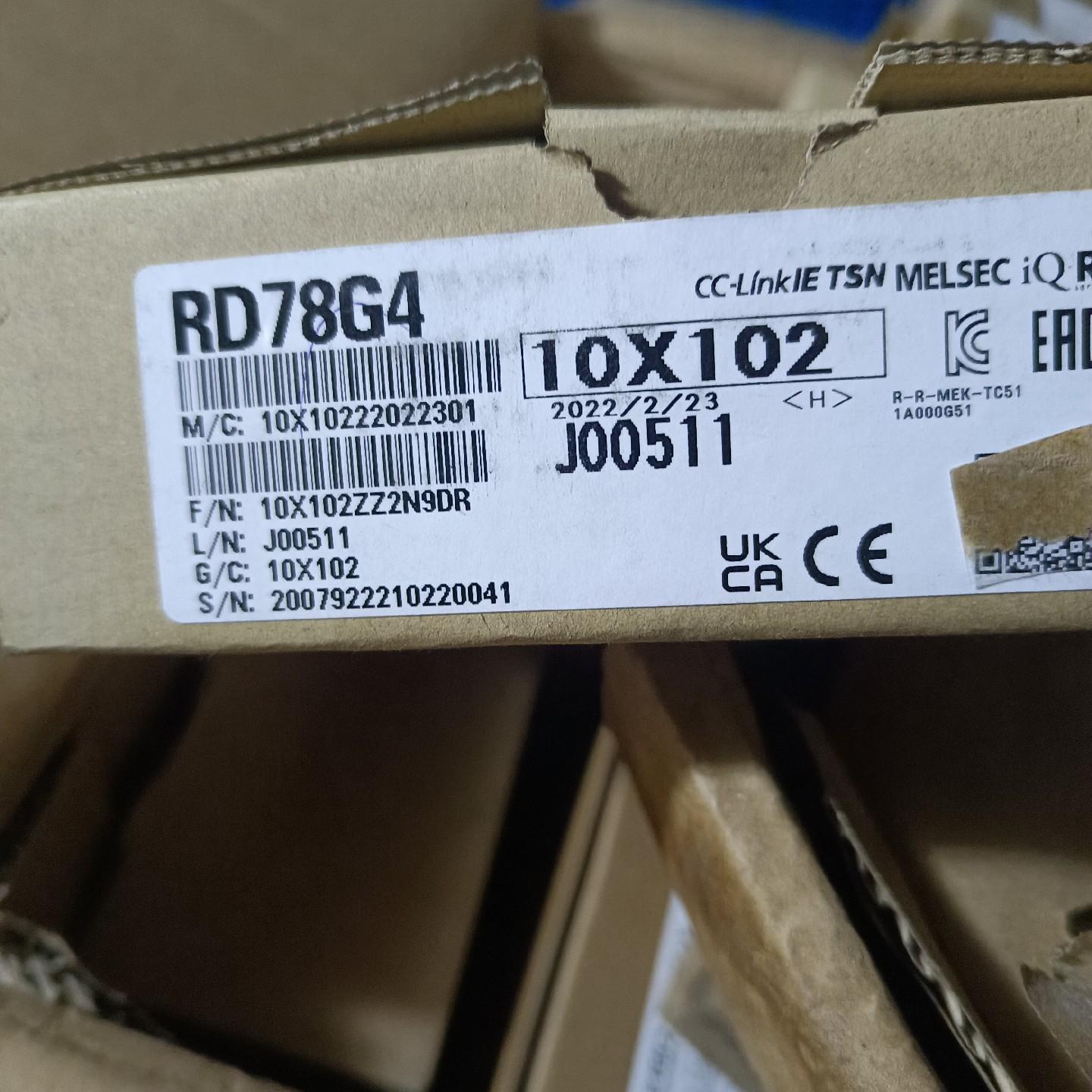 三菱 RD78G4 全新正品 数量3台欢迎打包 议价出！
