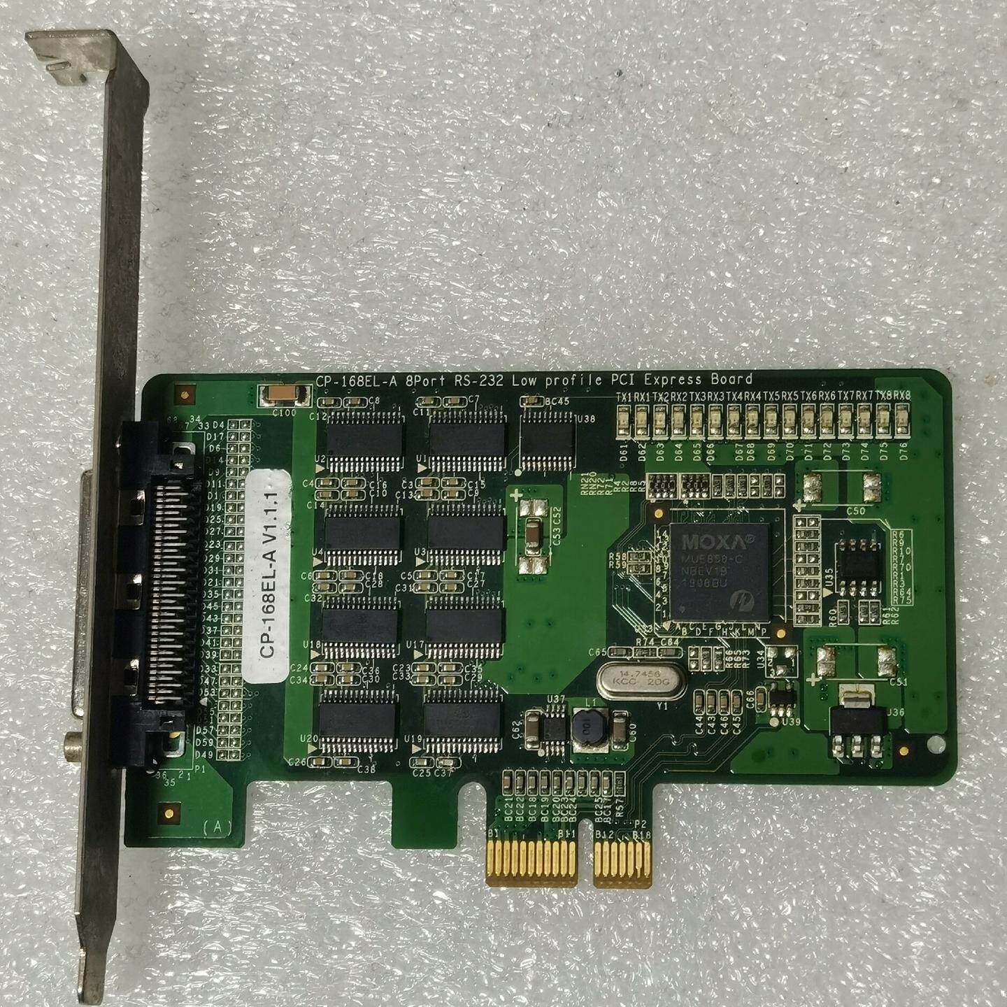 摩莎MOXA多串口采集卡CP-168EL-A   V1.1.