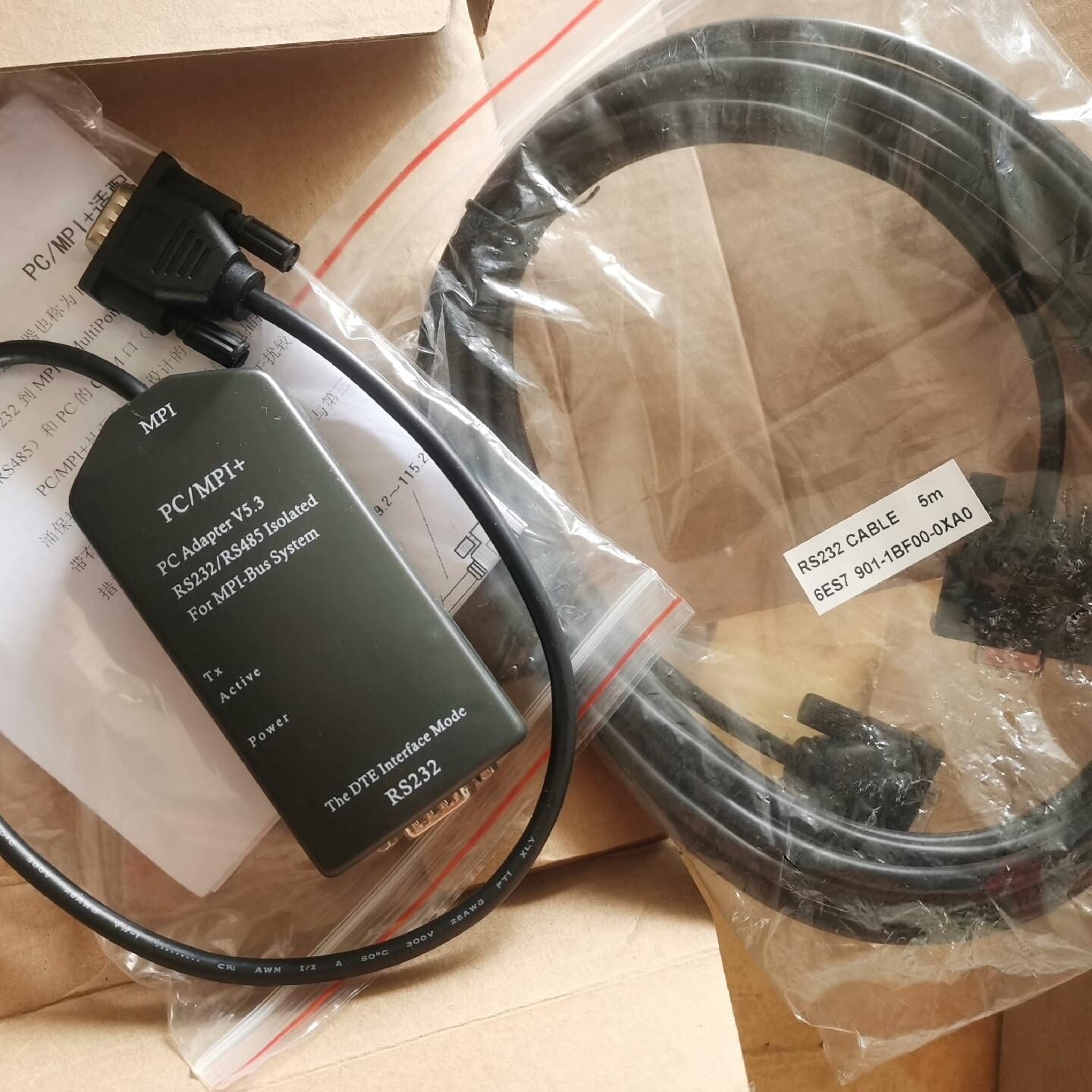 西门子6ES7972-0CA23-0XA0通讯线 全新实物图