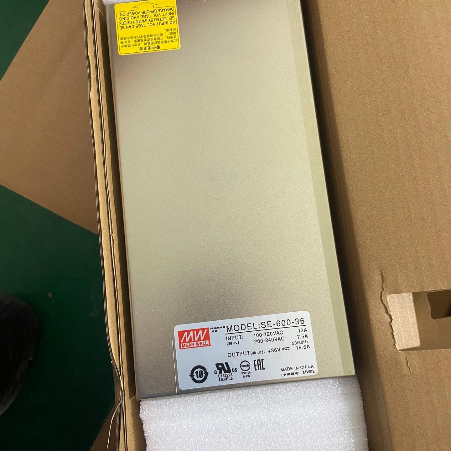 明纬SE-600-36 明纬电源600W36V16.6A 数