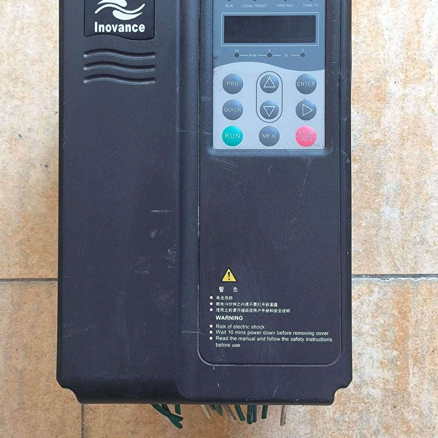 汇川变频器MD380T3.7GB 3.7KW   380W