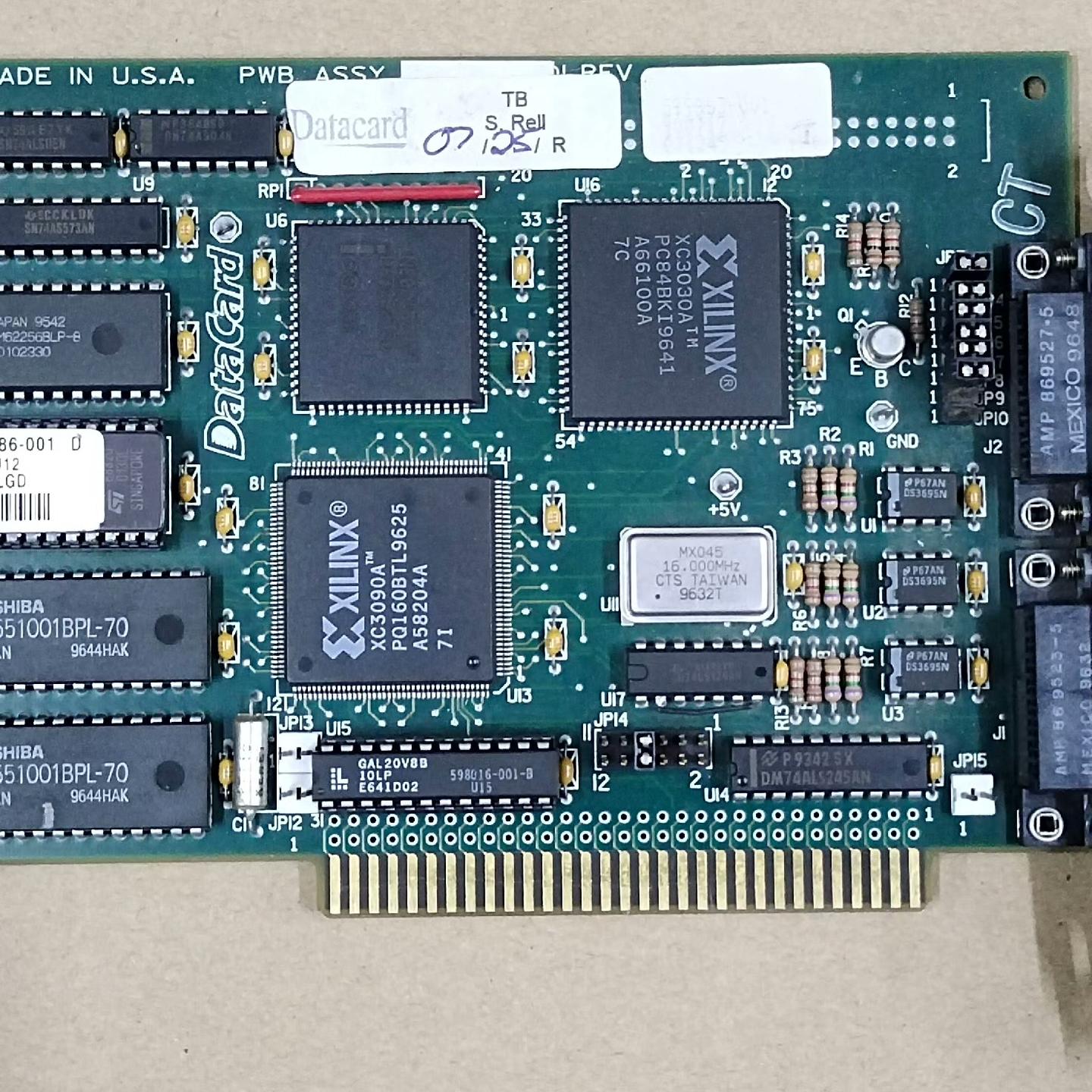 Datacard PWB ASSY 599863-001 P