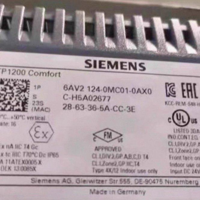 TP1200 Comfort 6AV2 124-0