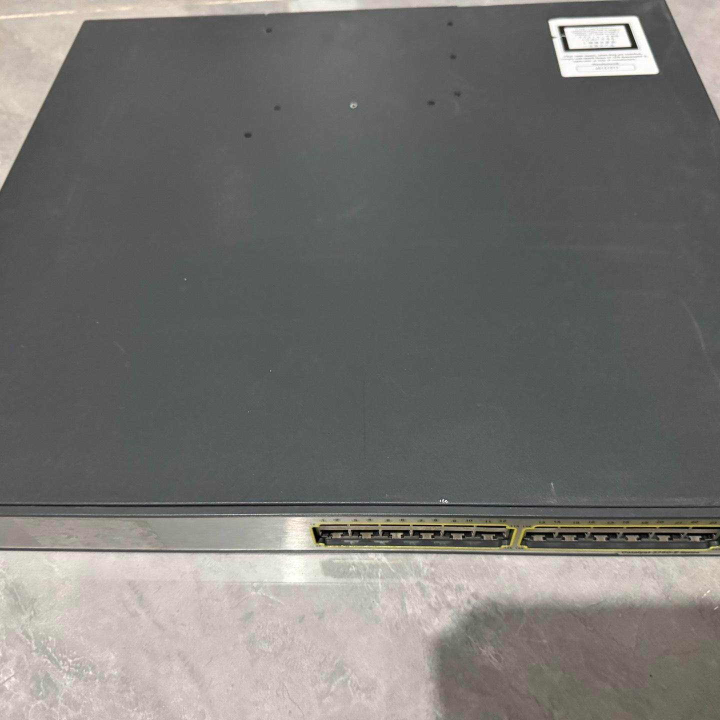 WS-C3750E-24TD 24口全千兆三层交换机