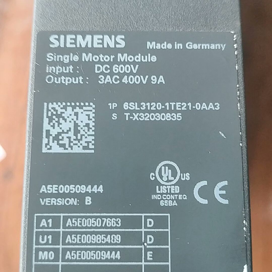 6SL3120-1TE21-0AA39A驱动器 功能包