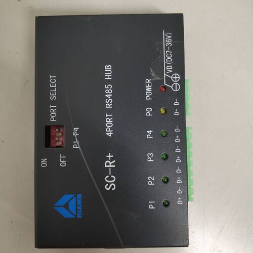 拆机工业级SC-R+四路全隔离RS485四口集线器电气隔离中
