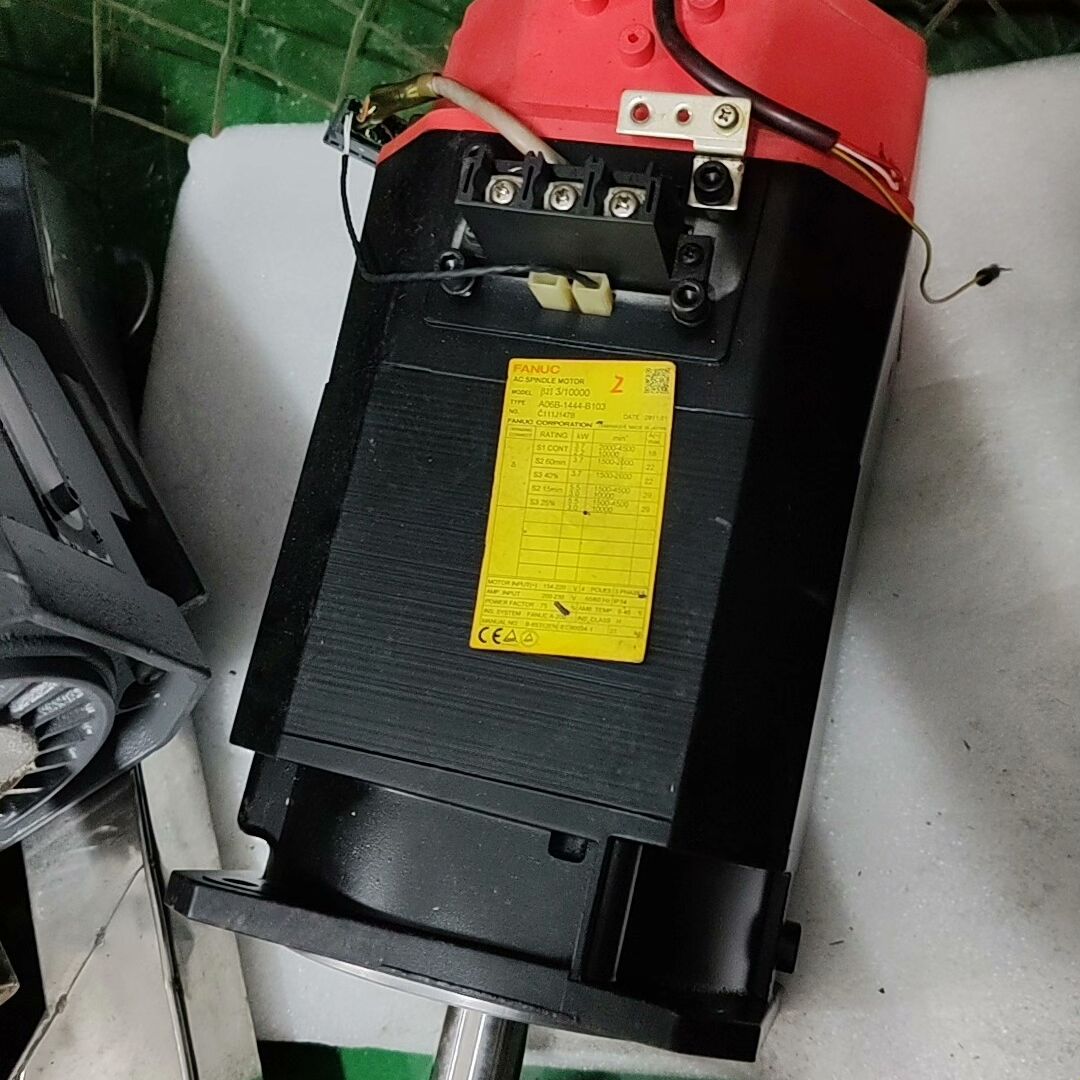 发那科主轴电机A06B-1444-B103原装拆机 测试完好