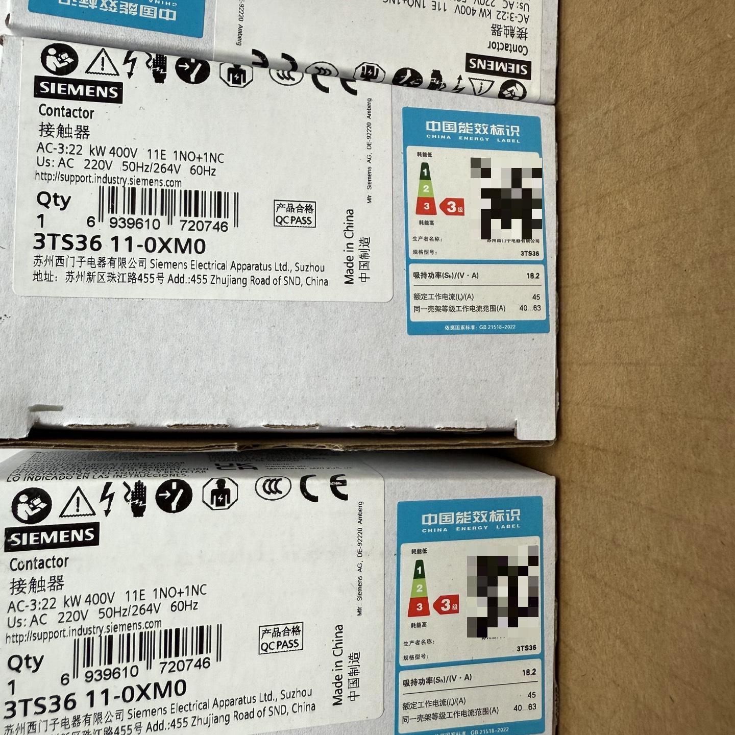 3TS36 11-0XM0西门子接触器