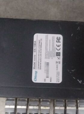 台湾威力ORing  工业交换机IES-1080A 实物图拍