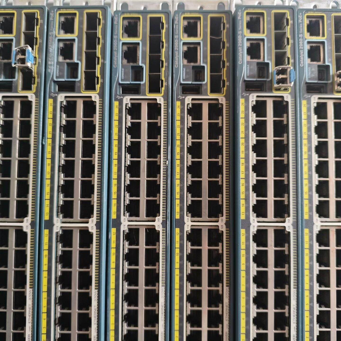 思科WS-C2960S-24PS-L原装二手 千兆POE交换