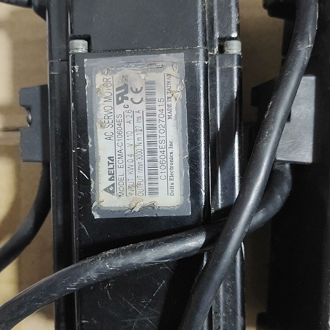拆机台达B2伺服电机400w ECMA-C20604ES 成