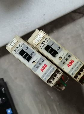 ABB原装NPBA-12光纤模块 二手拆机 功能包好