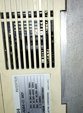 日本三棱变频器FR—AO44—O 4KP 0.4KW