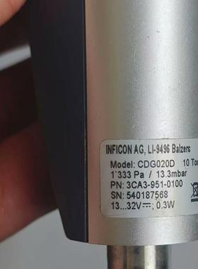 英福康INFICON真空计CDG020D 10托 型号3CA