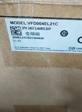 现货销售*台达DELTA变频器 VFD004EL21C