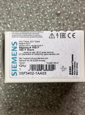 3SF5402-1AA03西门子ASI-F Slave模块