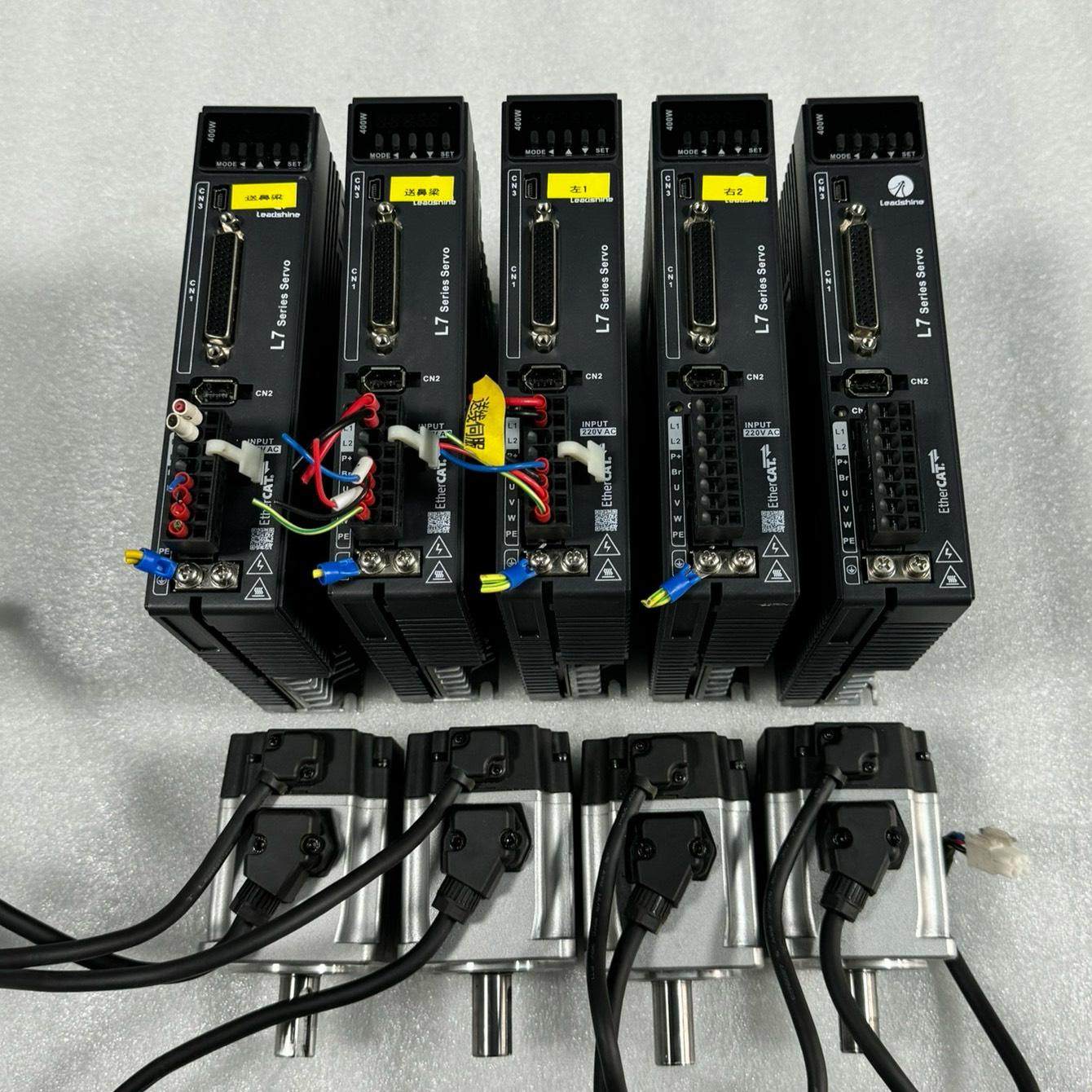 雷塞总线200w伺服电机L7EC-400