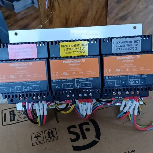 约克空调配件 威德米勒电源模块 型号FRICK 639B01