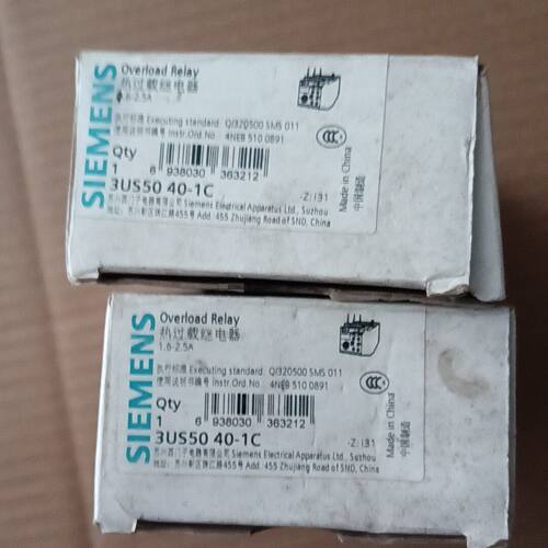 热过载继电器3US50-40-1C继电器