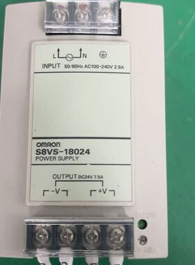 电源S8VS-18024 输出DC24V 7.5A 输
