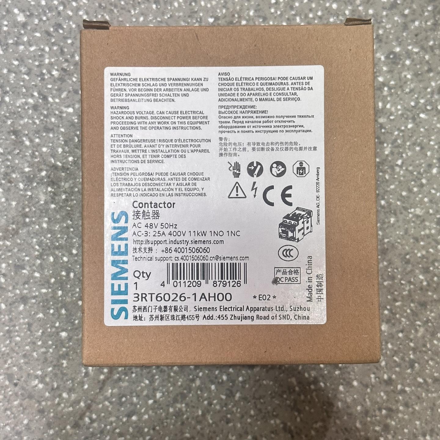 3RT6026-1AH00西门子接触器