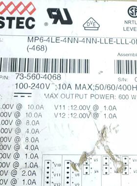 雅达ASTEC MP6-4LE-4NN-4NN-LLE-LL