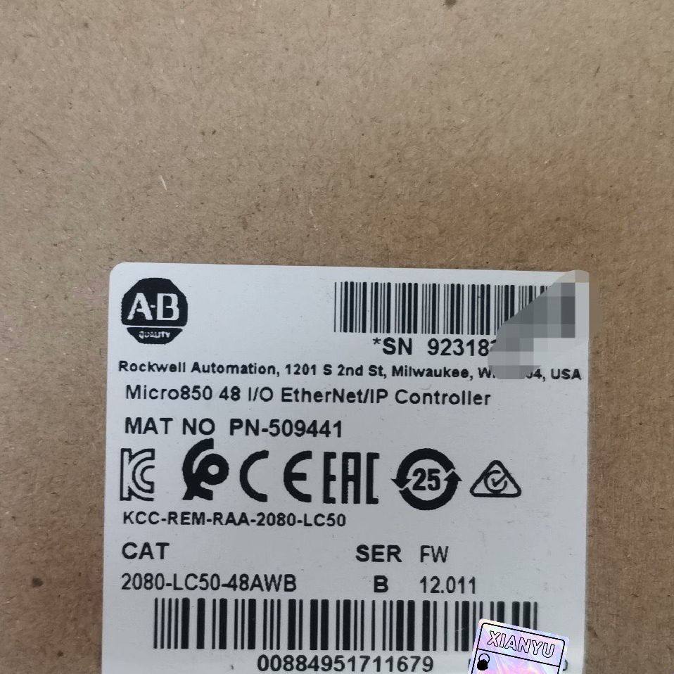 2080-LC50-48AWB #PLC 全新原装未拆封现货