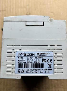 维控PLC 型号LX3V-1412MT-A 成色95新
